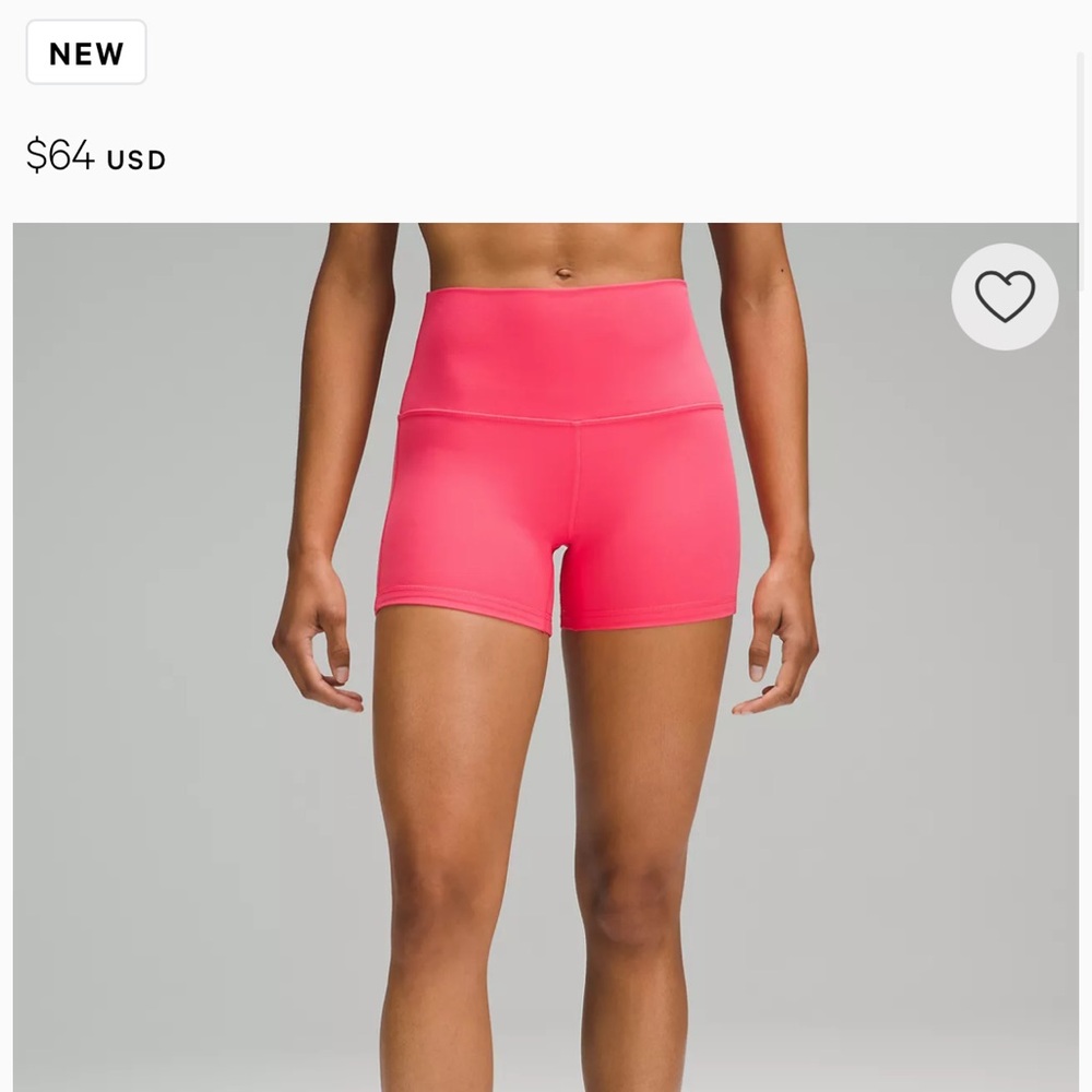Lulu lemon align shorts size 2